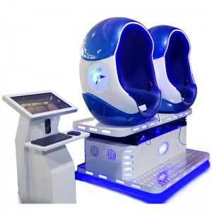Simulador do cinema da cadeira do ovo 5d 9d com simulador do cinema dos vidros 12r